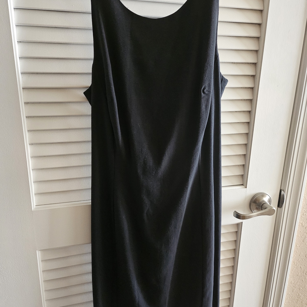 Chic Black Backless Dress